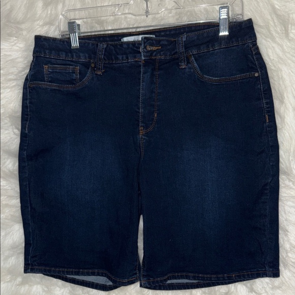 Croft & Barrow Deep Indigo Jean Bermuda Shorts